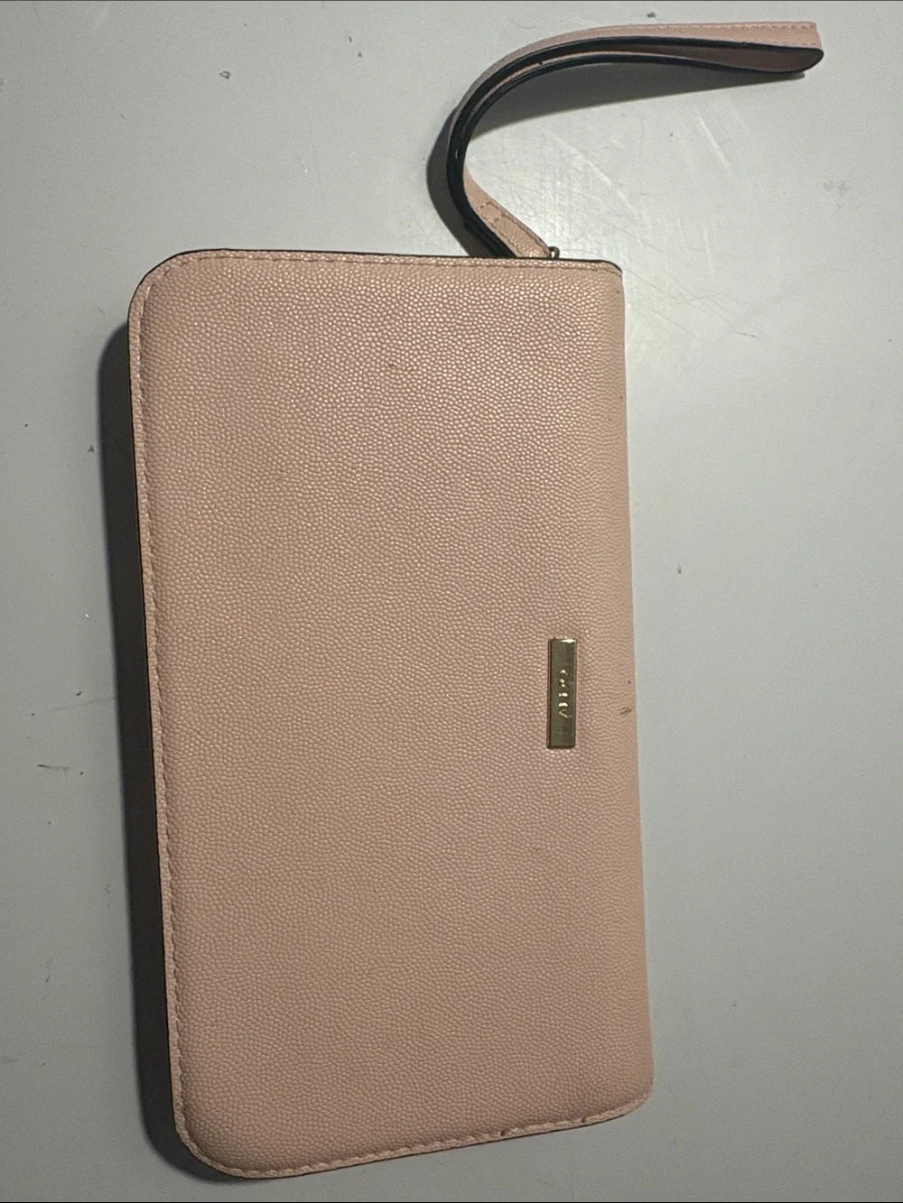 Aldo Blush Pink Wristlet Phone Case with Strap